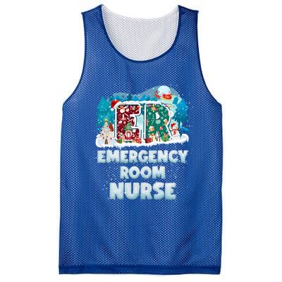 Cute Christmas Gnome Nursing Pajama Christmas Nurse Er Gift Mesh Reversible Basketball Jersey Tank