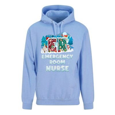 Cute Christmas Gnome Nursing Pajama Christmas Nurse Er Gift Unisex Surf Hoodie