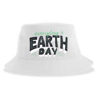 Climate Change Global Warming Everyday Is Earth Day Gift Sustainable Bucket Hat