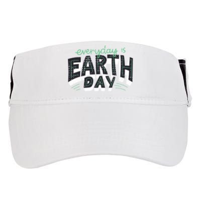 Climate Change Global Warming Everyday Is Earth Day Gift Adult Drive Performance Visor