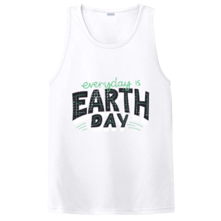 Climate Change Global Warming Everyday Is Earth Day Gift PosiCharge Competitor Tank