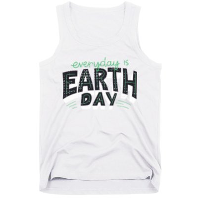 Climate Change Global Warming Everyday Is Earth Day Gift Tank Top