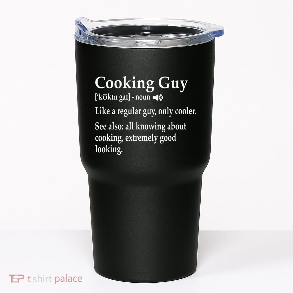 Culinary Cooking Guy Joke For Kitchen Chef Baking Enthusiast Tumbler