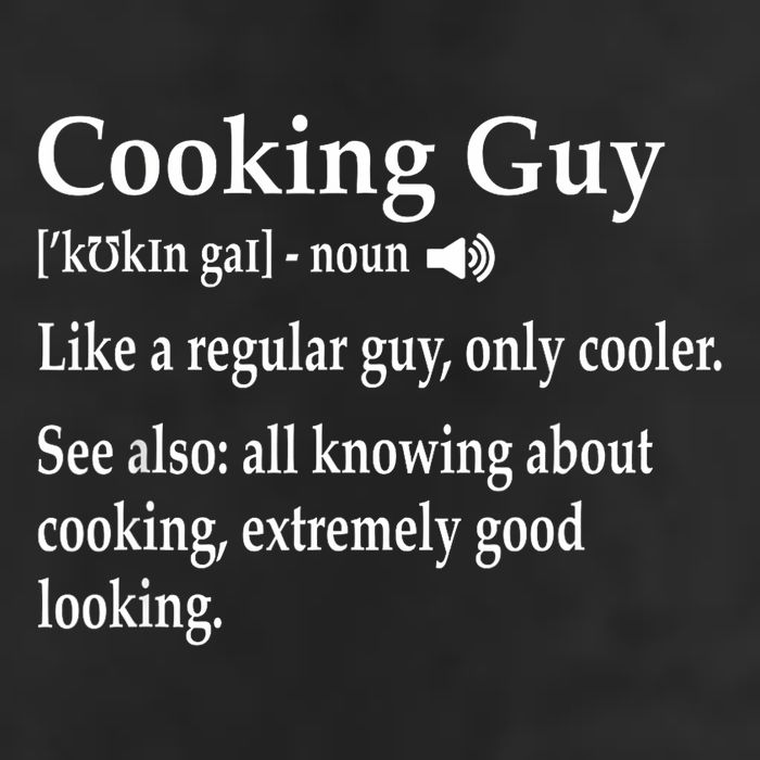 Culinary Cooking Guy Joke For Kitchen Chef Baking Enthusiast Golf Towel