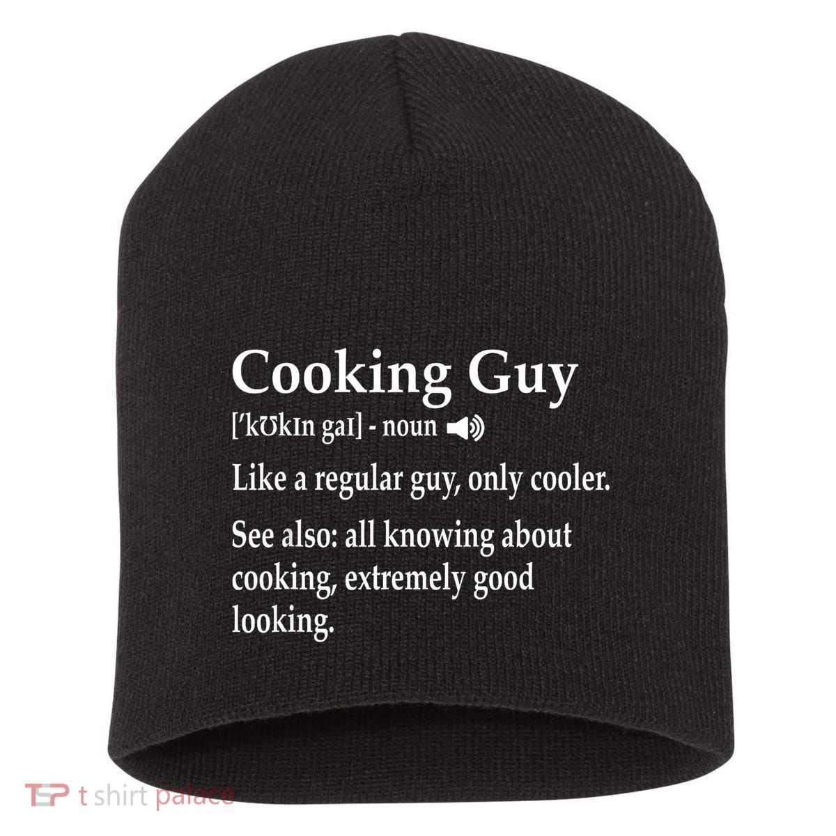 Culinary Cooking Guy Joke For Kitchen Chef Baking Enthusiast Short Acrylic Beanie