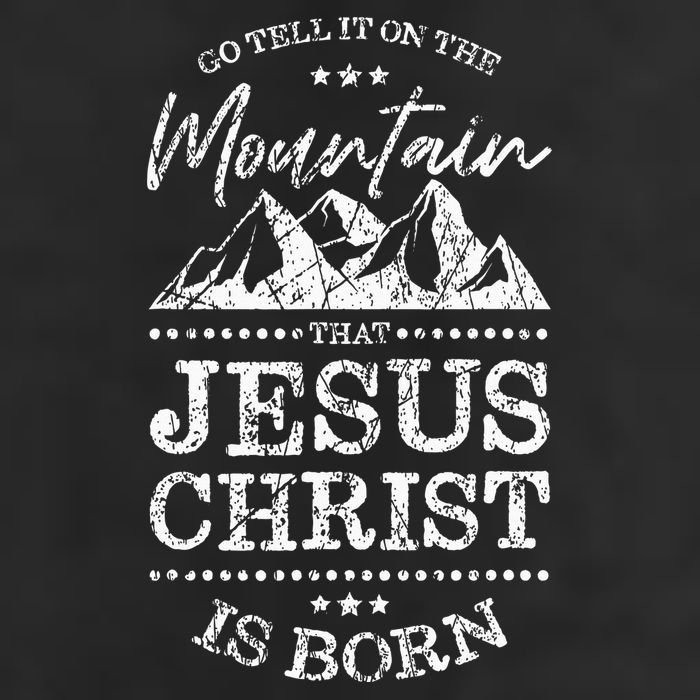 Christian Christmas Graphic S Go Tell It On The Mountain Beanie