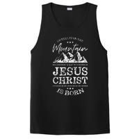 Christian Christmas Graphic S Go Tell It On The Mountain PosiCharge Competitor Tank