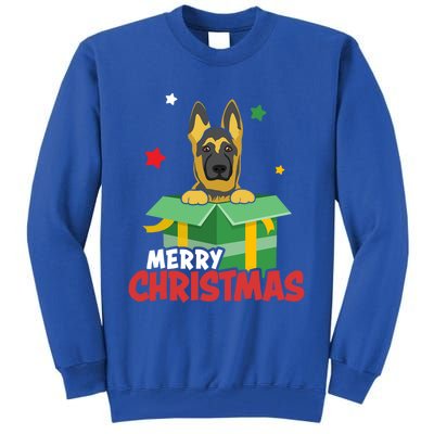 Cute Christmas Ger Shepherd Santa Dog Lovers Merry Xmas Funny Gift Tall Sweatshirt