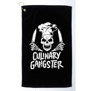 Chef Culinary Gangster Platinum Collection Golf Towel