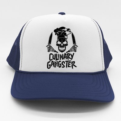 Chef Culinary Gangster Trucker Hat