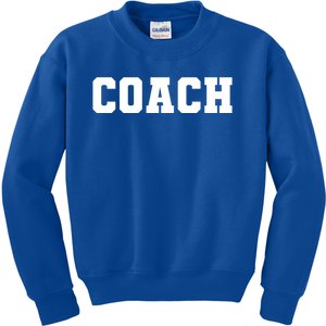 Coaches Coach Great Gift Black Small Kids Sweatshirt