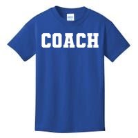 Coaches Coach Great Gift Black Small Kids T-Shirt