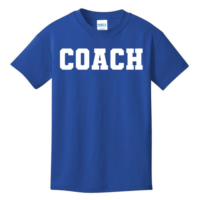 Coaches Coach Great Gift Black Small Kids T-Shirt