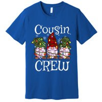 Cousin Crew Gnomies Christmas Gnome Xmas Family Matching Pjs Gift Premium T-Shirt