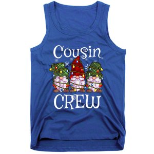 Cousin Crew Gnomies Christmas Gnome Xmas Family Matching Pjs Gift Tank Top