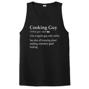 Culinary Cooking Guy Joke For Kitchen Chef Baking Enthusiast PosiCharge Competitor Tank