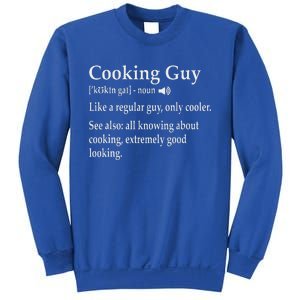 Culinary Cooking Guy Joke For Kitchen Chef Baking Enthusiast Sweatshirt