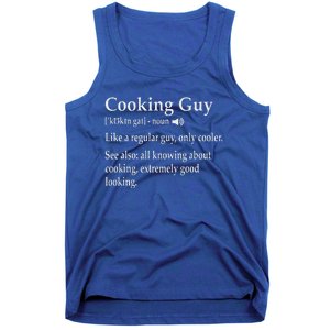 Culinary Cooking Guy Joke For Kitchen Chef Baking Enthusiast Tank Top