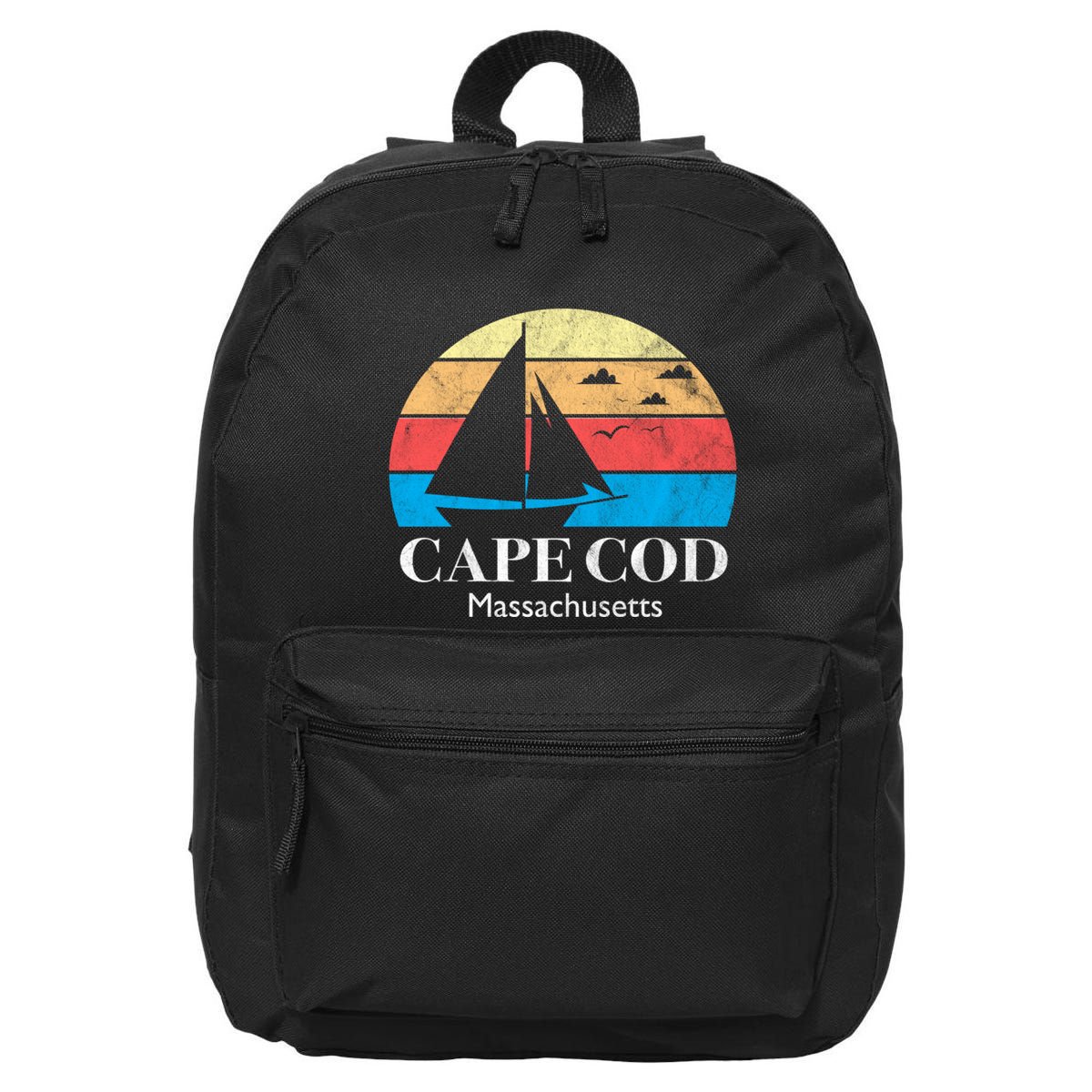 Cape Cod Gifts Massachusetts Souvenir 16 in Basic Backpack
