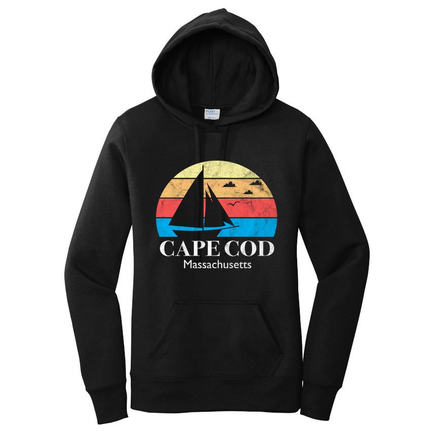 Cape Cod Gifts Massachusetts Souvenir Women's Pullover Hoodie