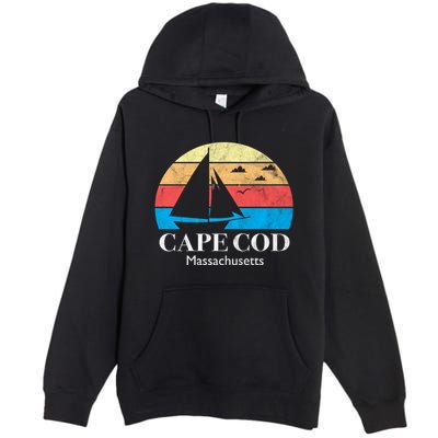 Cape Cod Gifts Massachusetts Souvenir Premium Pullover Hoodie