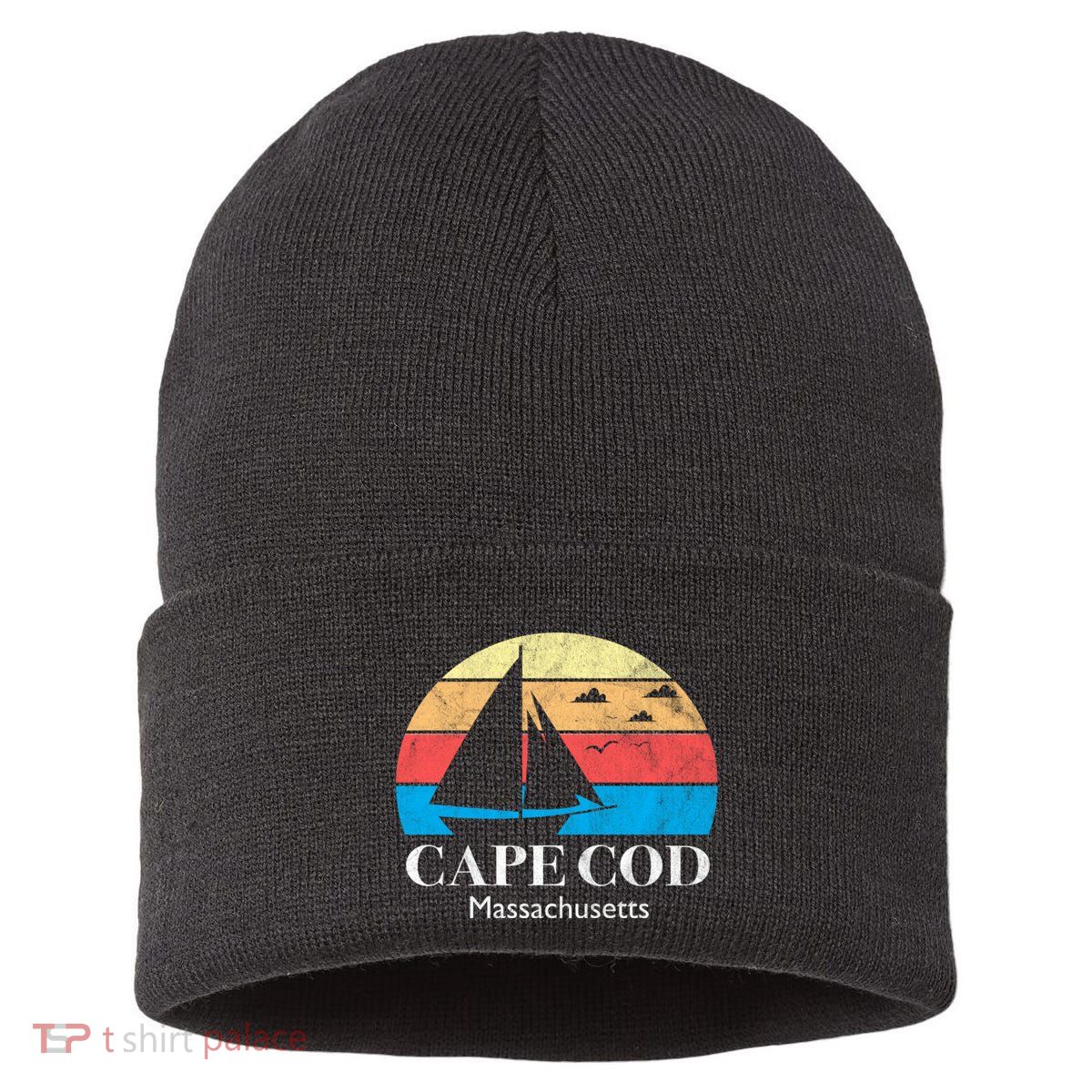 Cape Cod Gifts Massachusetts Souvenir Sustainable Knit Beanie