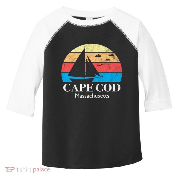 Cape Cod Gifts Massachusetts Souvenir Toddler Fine Jersey T-Shirt