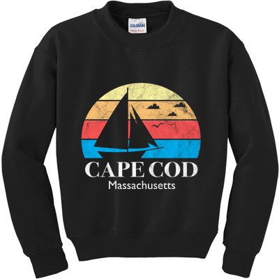 Cape Cod Gifts Massachusetts Souvenir Kids Sweatshirt