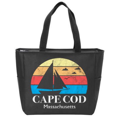 Cape Cod Gifts Massachusetts Souvenir Zip Tote Bag