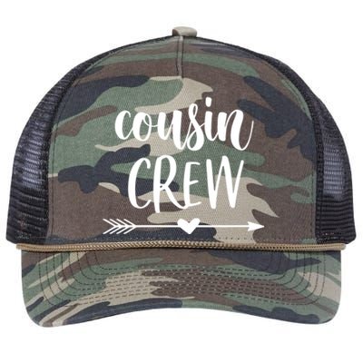 Cousin Crew Gift Retro Rope Trucker Hat Cap