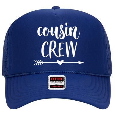 Cousin Crew Gift High Crown Mesh Back Trucker Hat