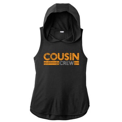 Cousin Crew Gift Ladies PosiCharge Tri-Blend Wicking Draft Hoodie Tank