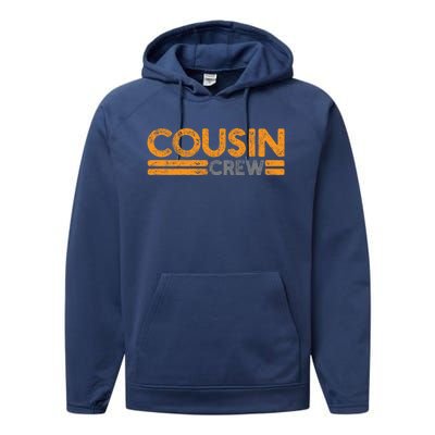 Cousin Crew Gift Performance Fleece Hoodie