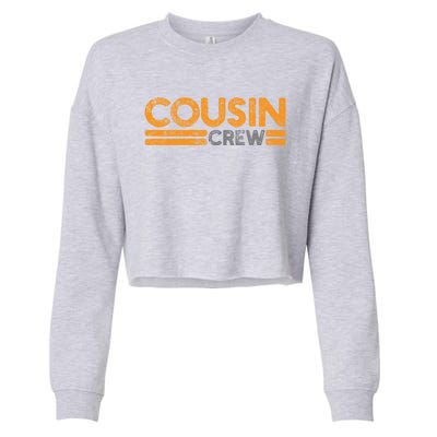 Cousin Crew Gift Cropped Pullover Crew