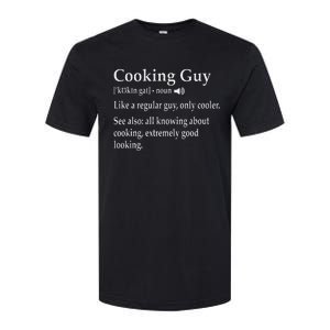 Culinary Cooking Guy Joke For Kitchen Chef Baking Enthusiast Softstyle CVC T-Shirt