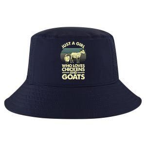 Cool Chicken Goat For Women Girl Chicken Farmer Goat Lovers Cool Comfort Performance Bucket Hat