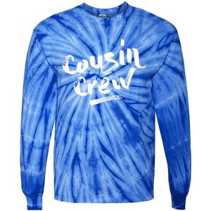 Cousin Crew Gift Funny Gift Tie-Dye Long Sleeve Shirt