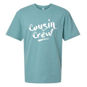 Cousin Crew Gift Funny Gift Sueded Cloud Jersey T-Shirt