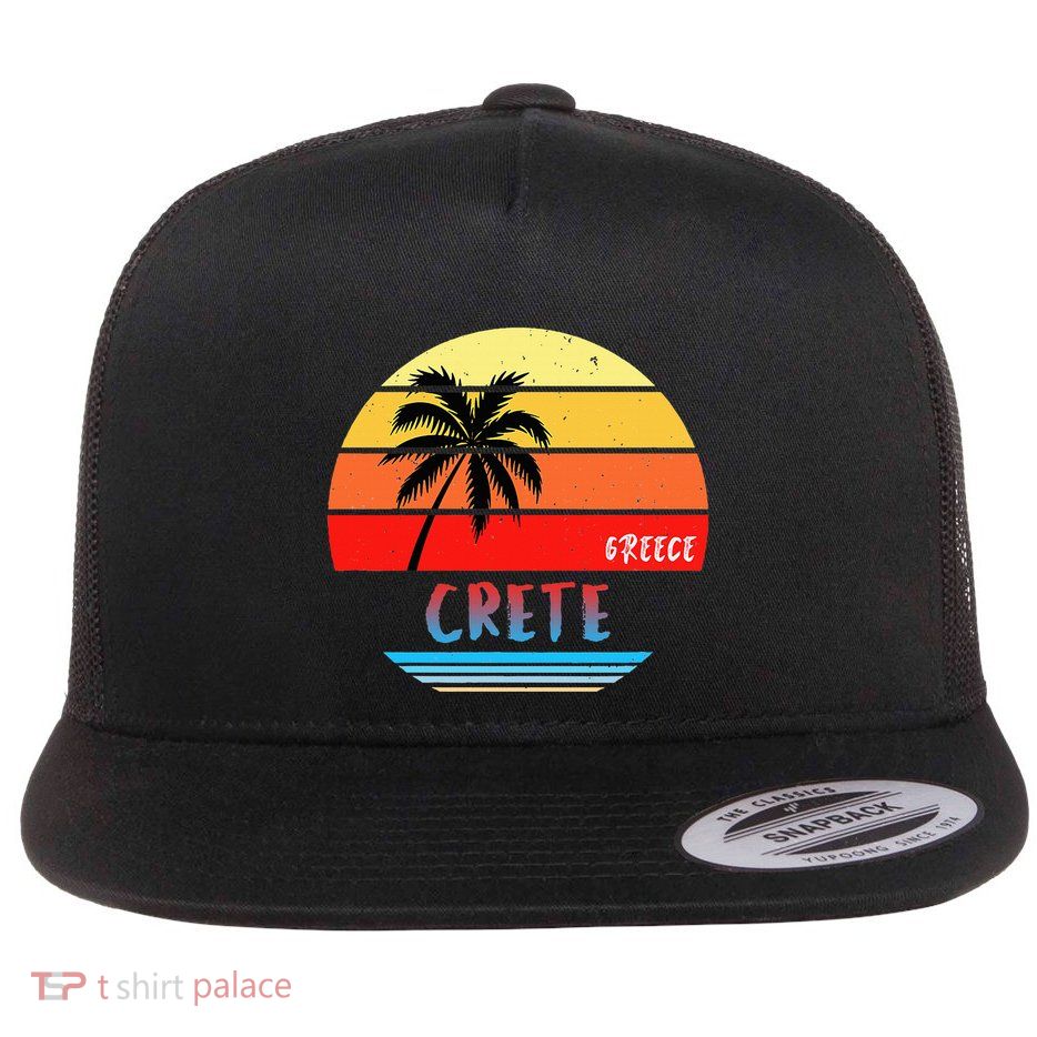 Crete Crete Greece Flatbill Hat