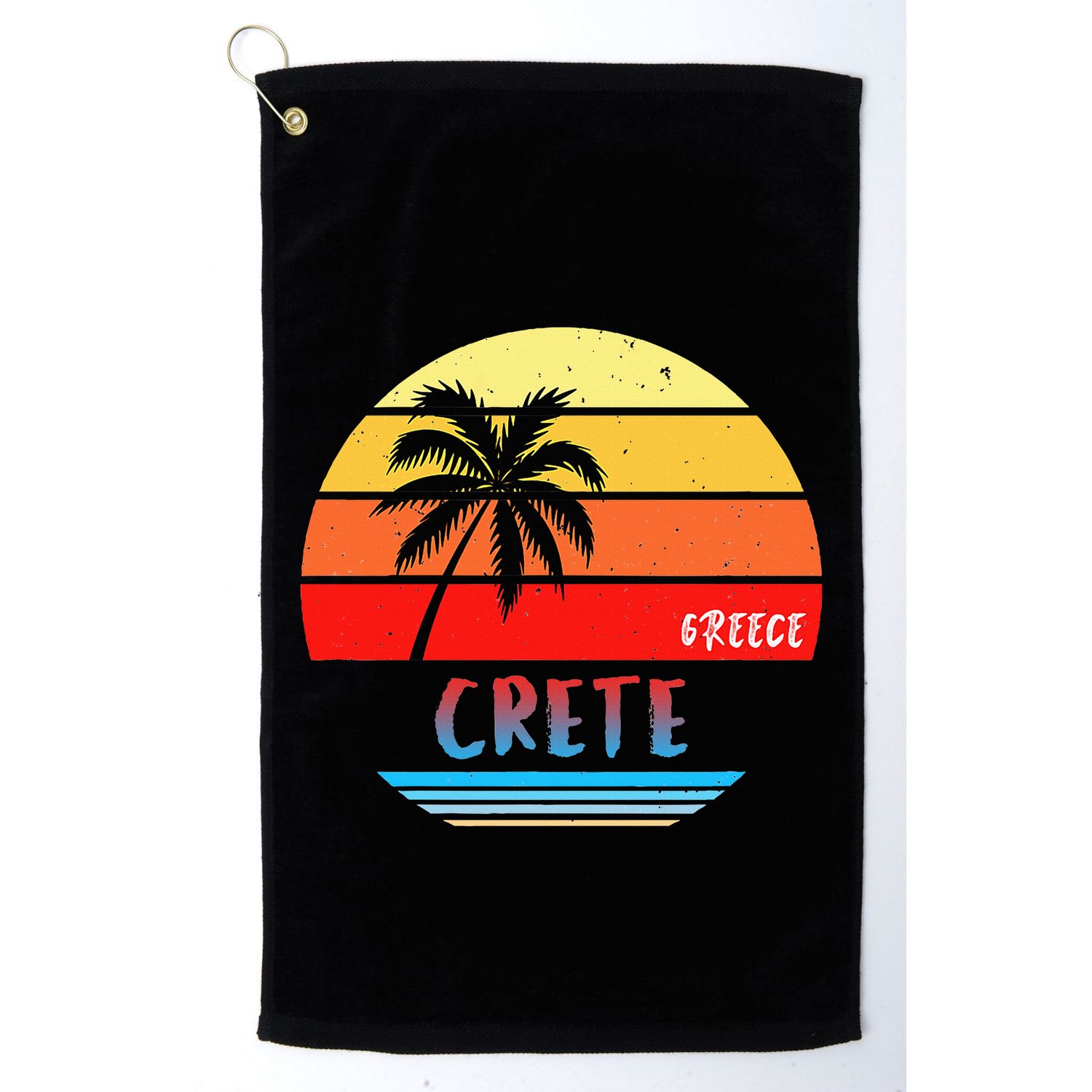 Crete Crete Greece Golf Towel