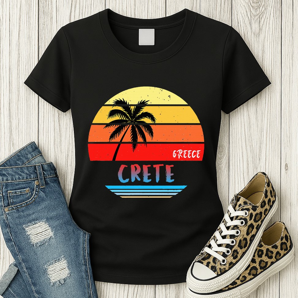 Crete Crete Greece Womens T-Shirt
