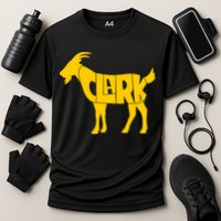 Clark Goat Basketball Fan Goat Cooling Performance Crew T-Shirt