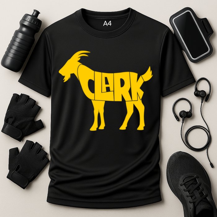 Clark Goat Basketball Fan Goat Cooling Performance Crew T-Shirt