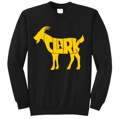 Clark Goat Basketball Fan Goat Sweatshirt