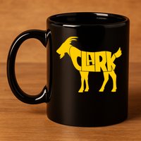 Clark Goat Basketball Fan Goat 11oz C Handle Ceramic Mug