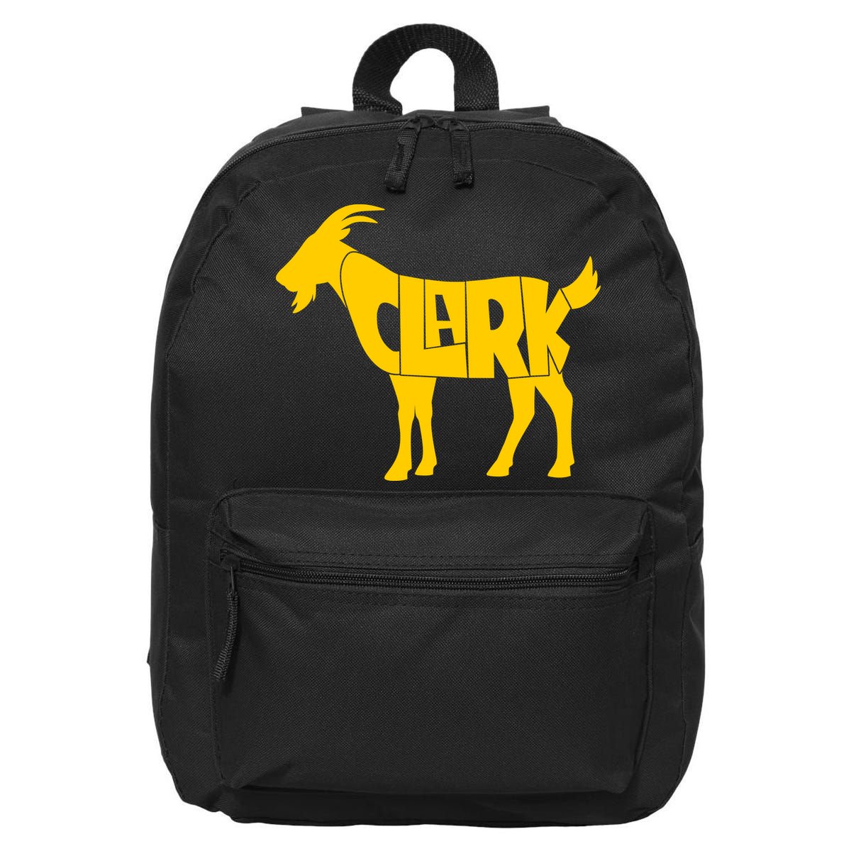 Clark Goat Basketball Fan Goat 16 in Basic Backpack