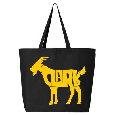 Clark Goat Basketball Fan Goat 25L Jumbo Tote