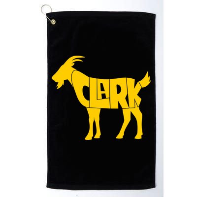 Clark Goat Basketball Fan Goat Golf Towel