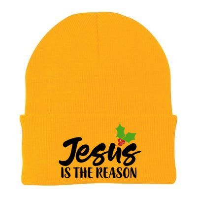 Christian Christ Gift Jesus Is The Reason For The Season Great Gift Knit Cap Winter Beanie