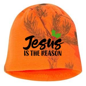 Christian Christ Gift Jesus Is The Reason For The Season Great Gift Kati - Camo Knit Beanie